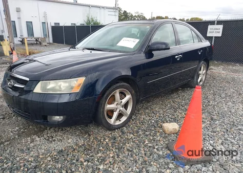 2007 Hyundai Sonata Limited/Se V6 from USA, damaged, VIN 5NPEU46F57H184247